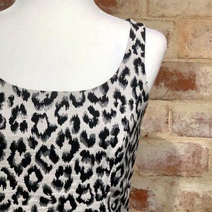 Isabella Demarco animal print sheath dress Size 2